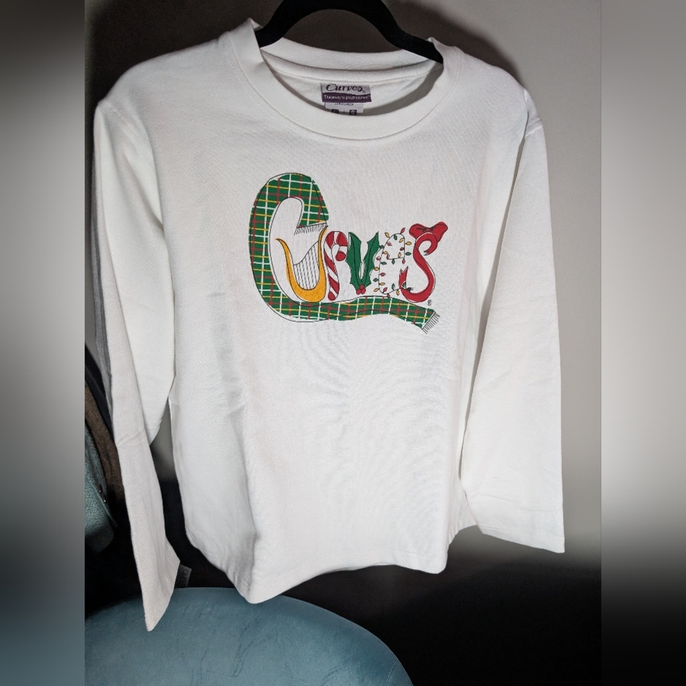 🔵 Curves Holiday Sweater